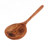 Olive Wood Deep Spoon