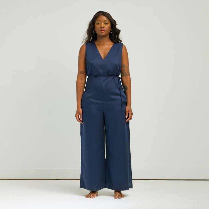 Sateen Jumpsuit