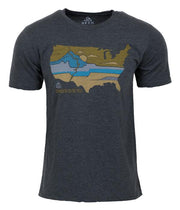 Men's/Unisex Continental Divide Trail United Landscapes T-shirt