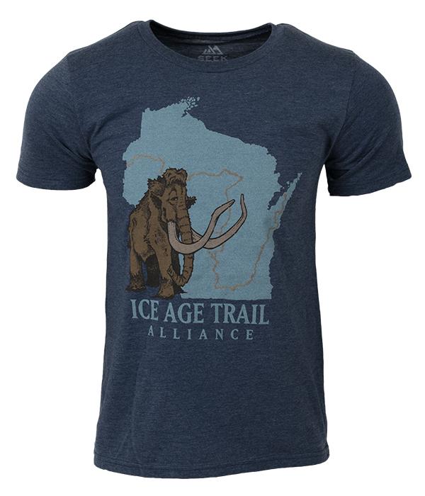 Men's/Unisex Ice Age Trail Core Logo T-shirt