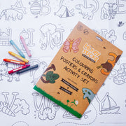 Jumbo Posters and Crayons Activity Pack