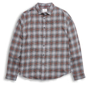 Mineral Gray Plaid Flannel