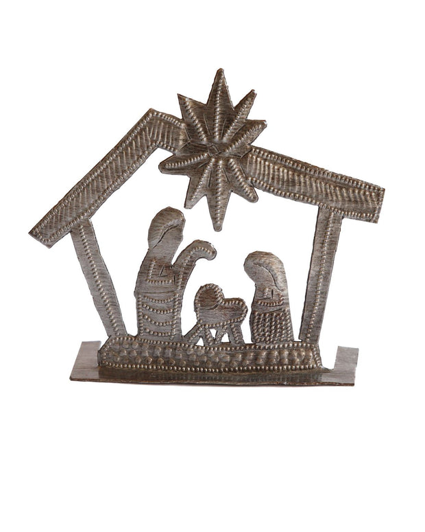 Mini Metal Nativity