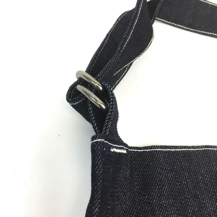 APRON NAVY DENIM