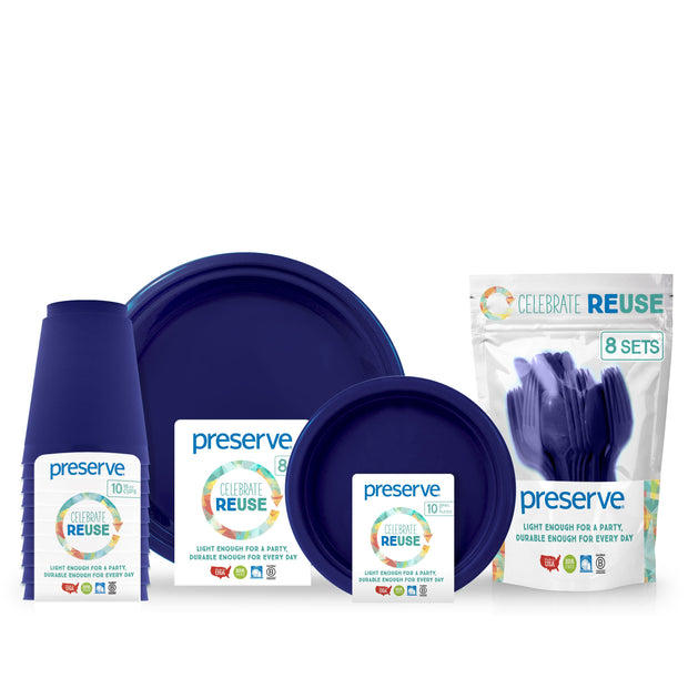 On the Go Tableware Set | Pack for 8