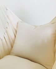 White Crochet Hammock Chair + 2 Pillows Set | NINA