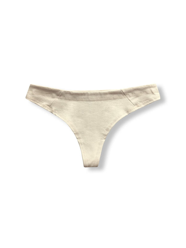 The Organic Comfort Thong Panty