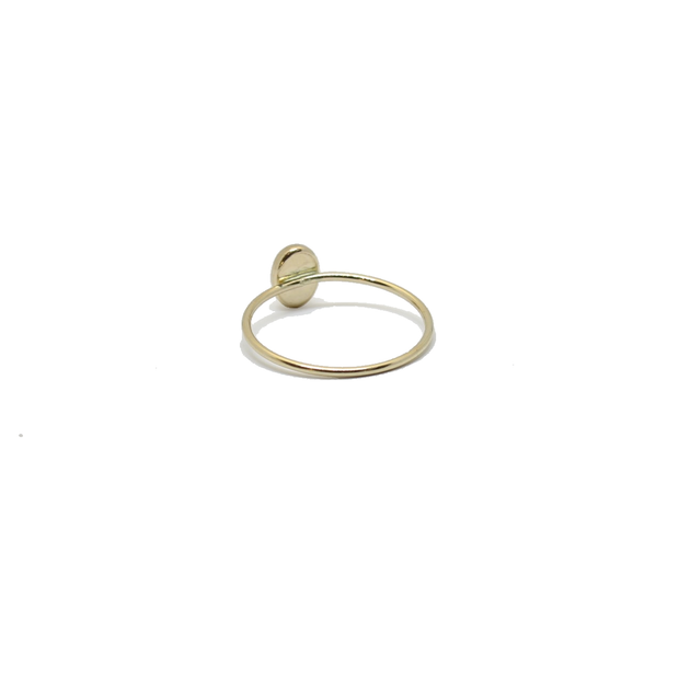 Moonstone Solitaire Ring