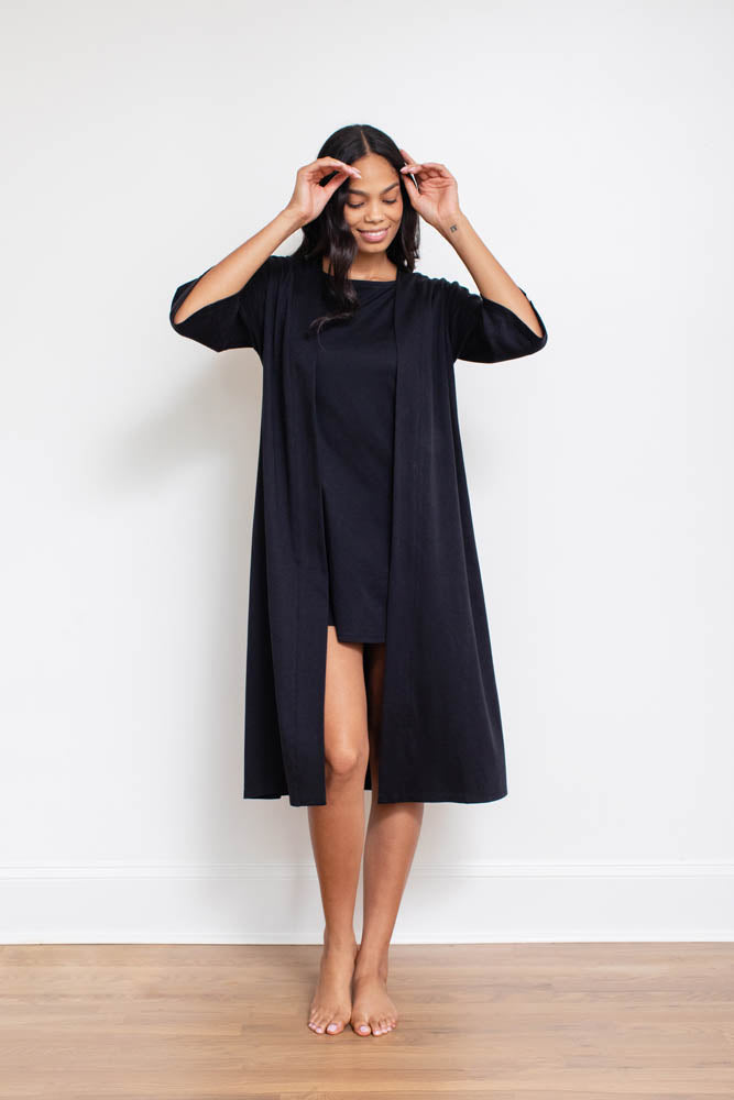 PIMA SHORT ROBE