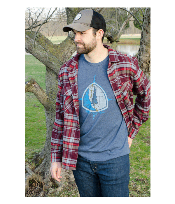 Men's/Unisex Pacific Crest Trail Thru-Hiker T-shirt