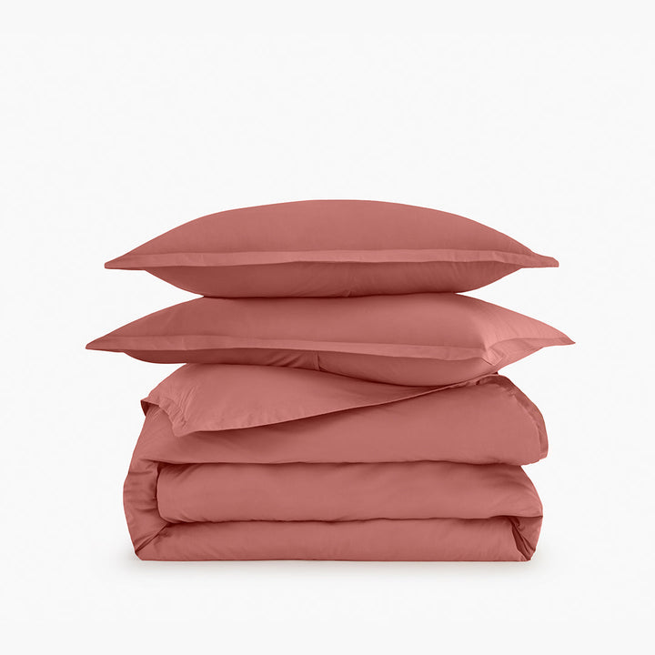 Organic Percale Duvet Set