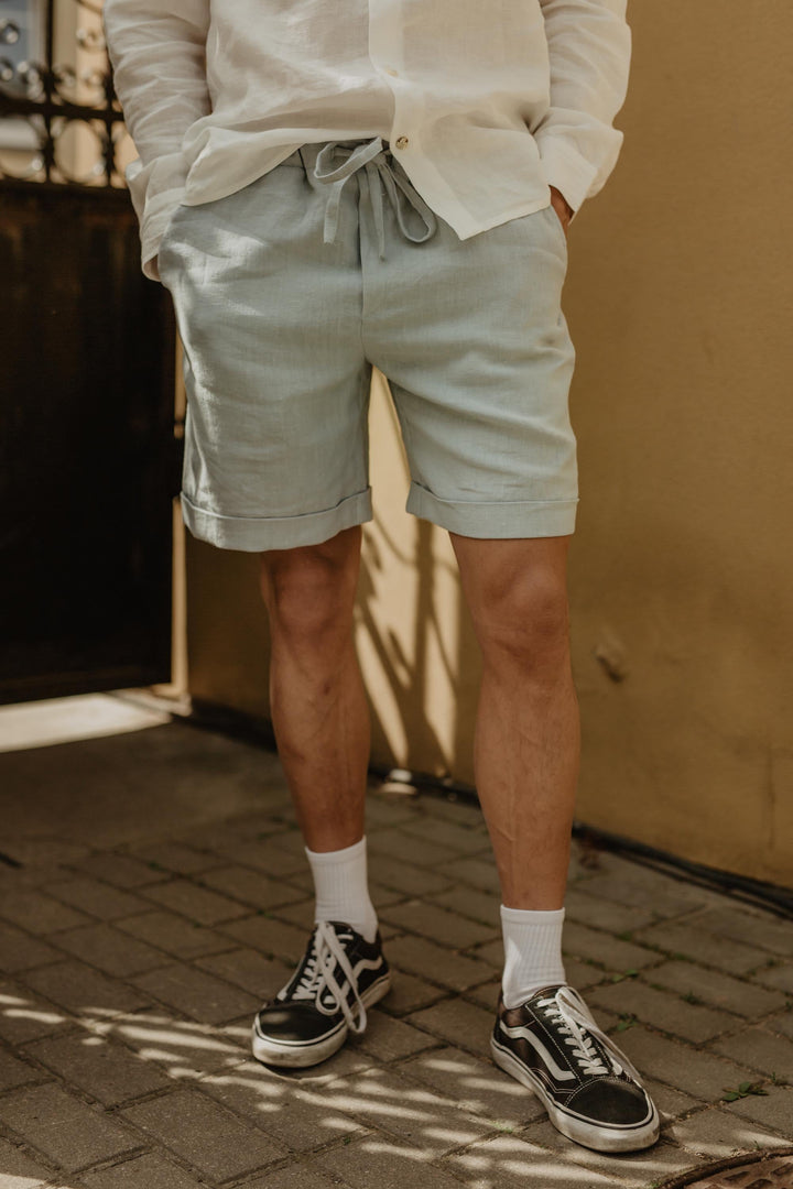 Linen shorts ARES