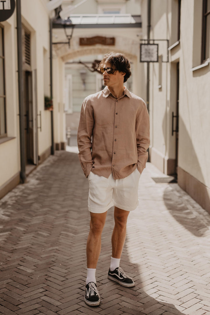 Classic linen shirt HECTOR