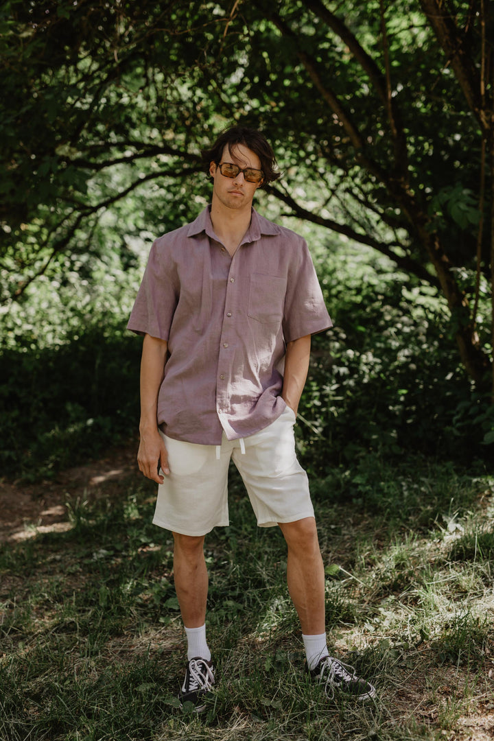 Oversized linen shirt MAGNUS