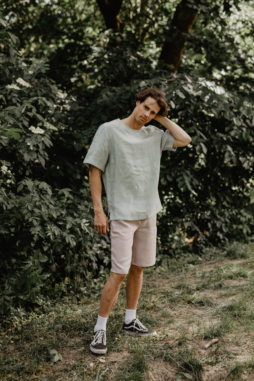 Linen tee ATLAS