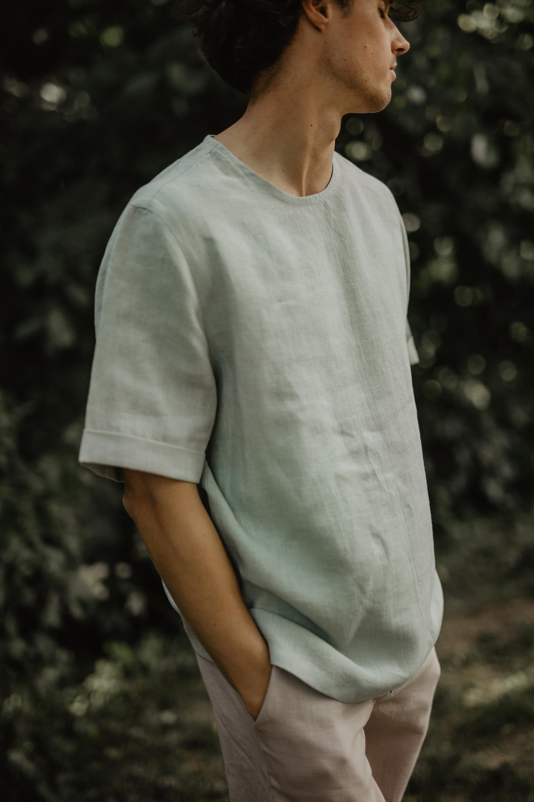 Linen tee ATLAS