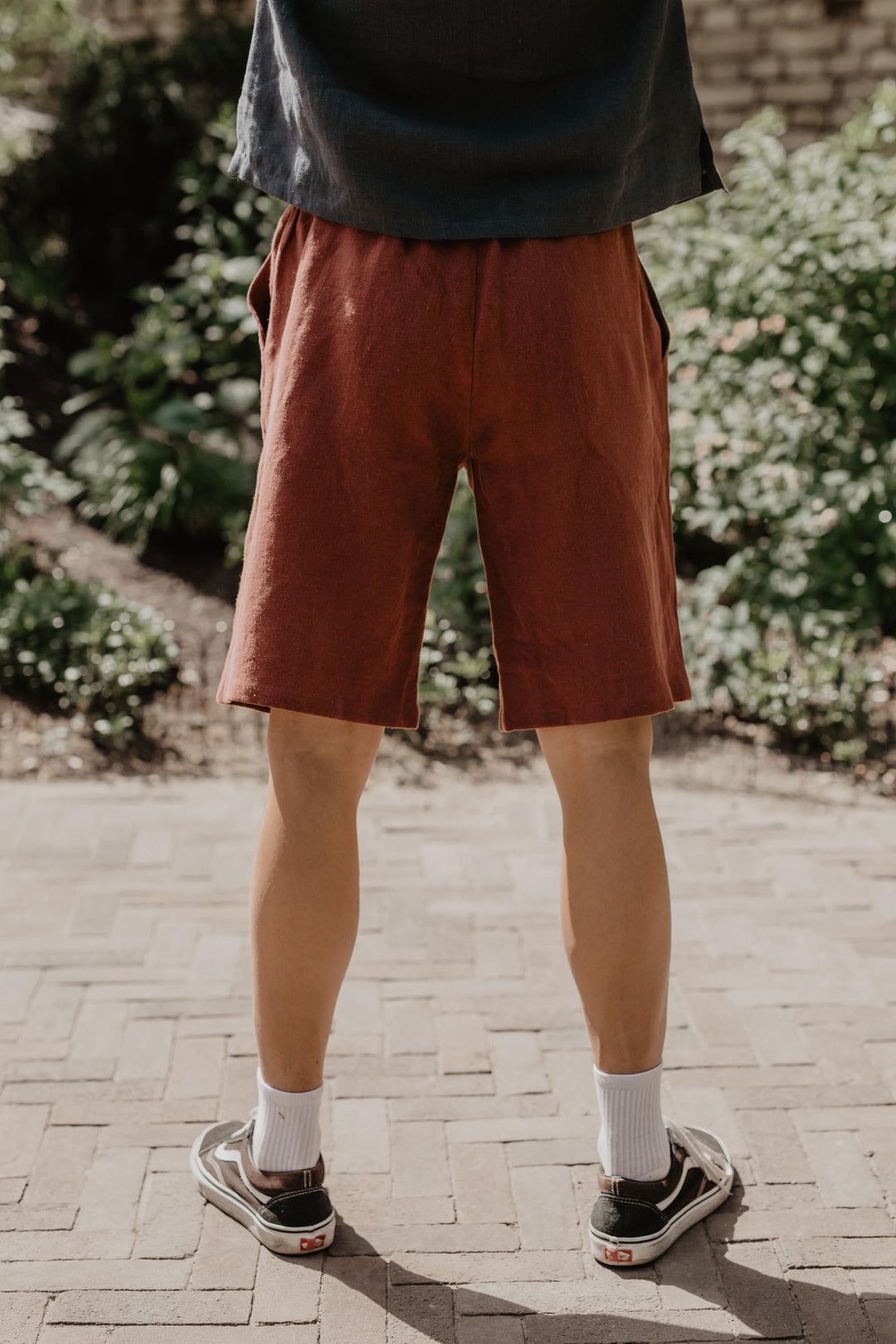 Classic linen shorts HERMES