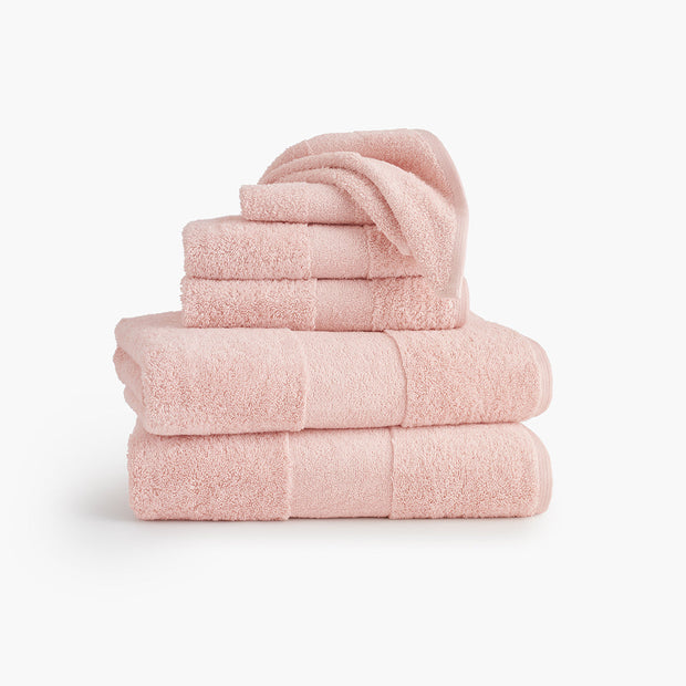 Plush Organic Towel - Blush