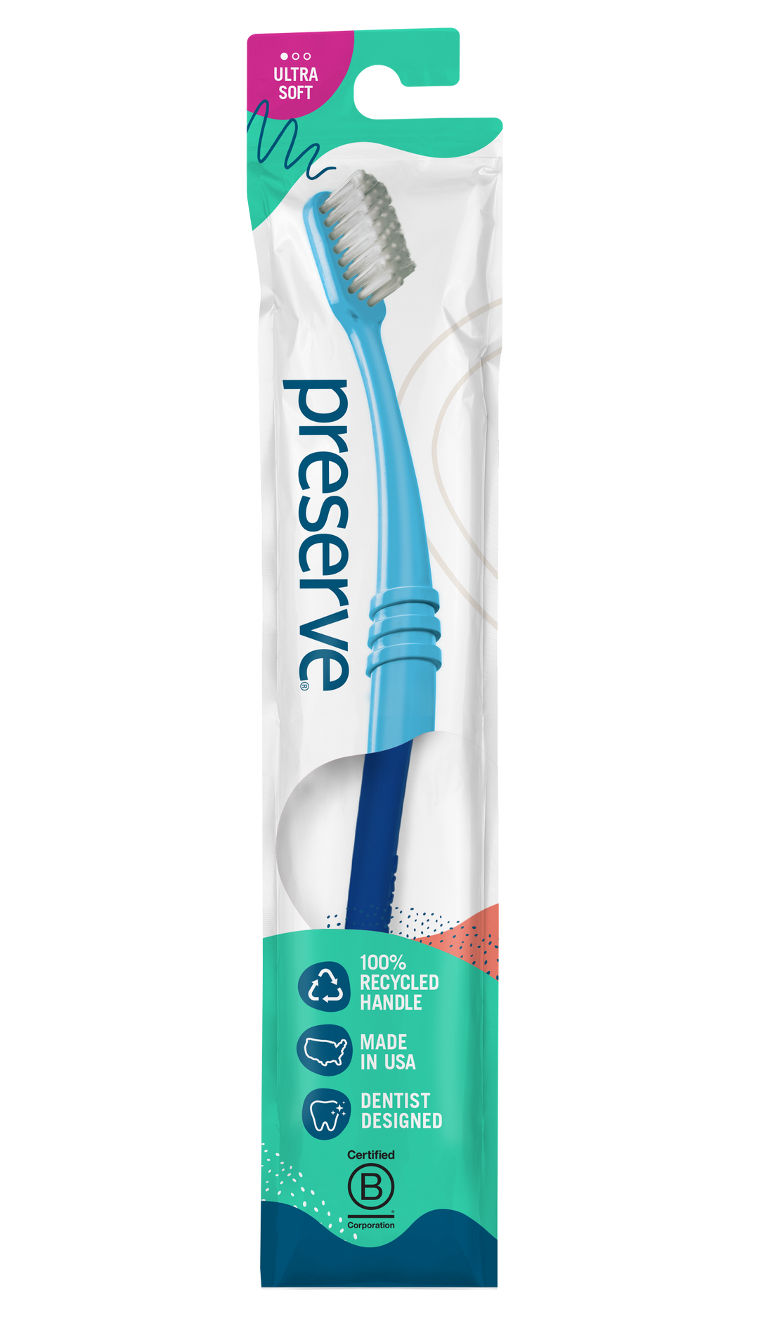 Toothbrush in Lightweight Pouch