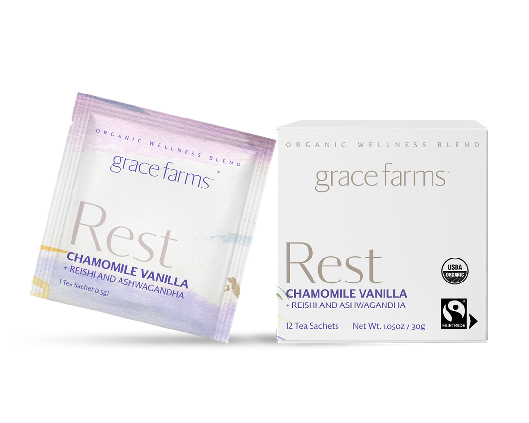 Rest - Organic Chamomile Vanilla Tea - That fights to end forced labor