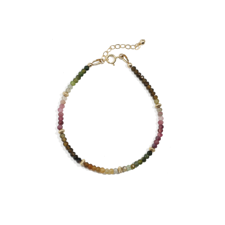 Rainbow Tourmaline Bracelet