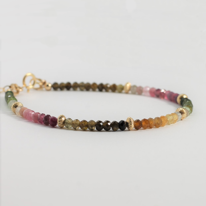 Rainbow Tourmaline Bracelet