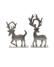 Reindeer Standing Metal Art