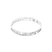 Restoring Justice Bangle - Stainless Steel 7.5inch