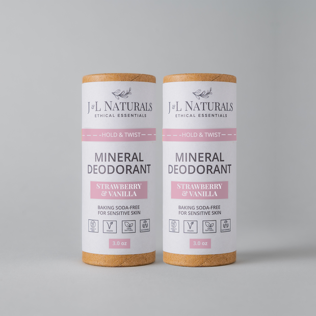 Mineral Deodorant (Duo)