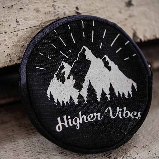 Statement Coin Purse-Higher Vibes