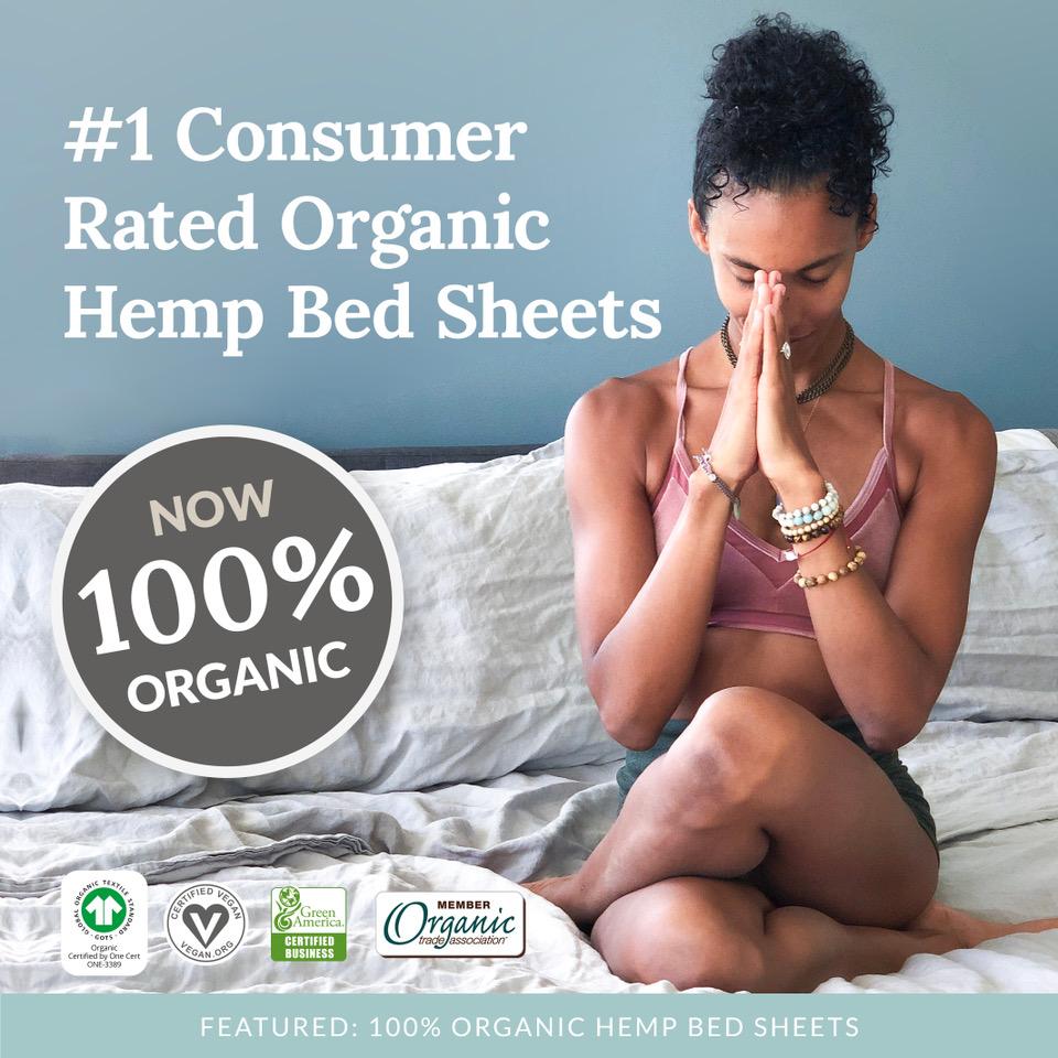 100% Hemp Bed Sheets