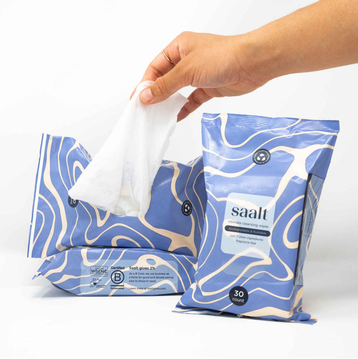 Saalt Intimate Cleansing Wipes