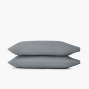 Organic Sateen Pillowcase Set - Slate