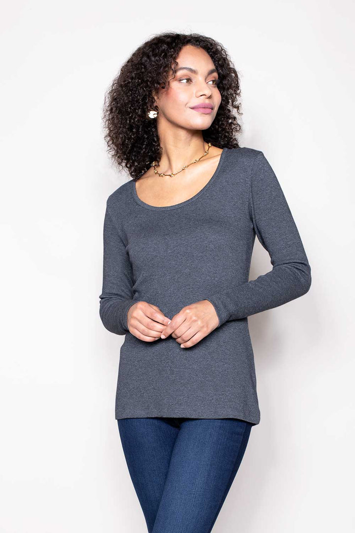 Essential Long Sleeve Scoop