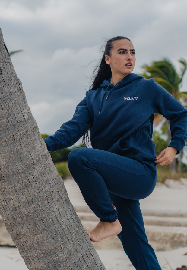 Make Waves Not Waste Embroidered Sweatpants