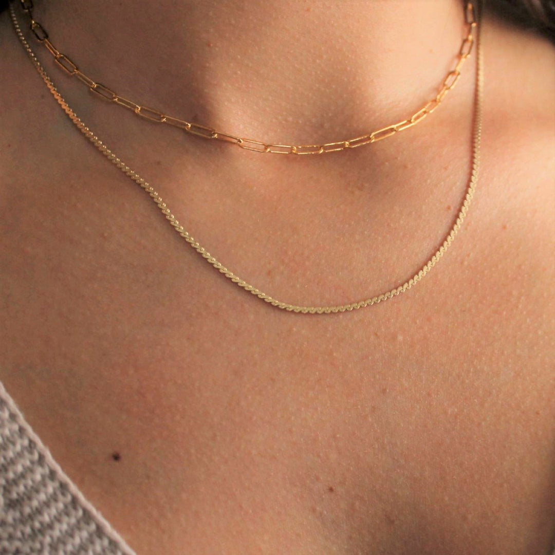 Serpentine Chain Necklace