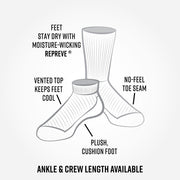 Organic Cotton Sport Socks - Crew