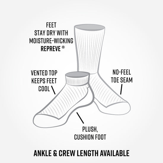 Organic Cotton Sport Socks - Ankle
