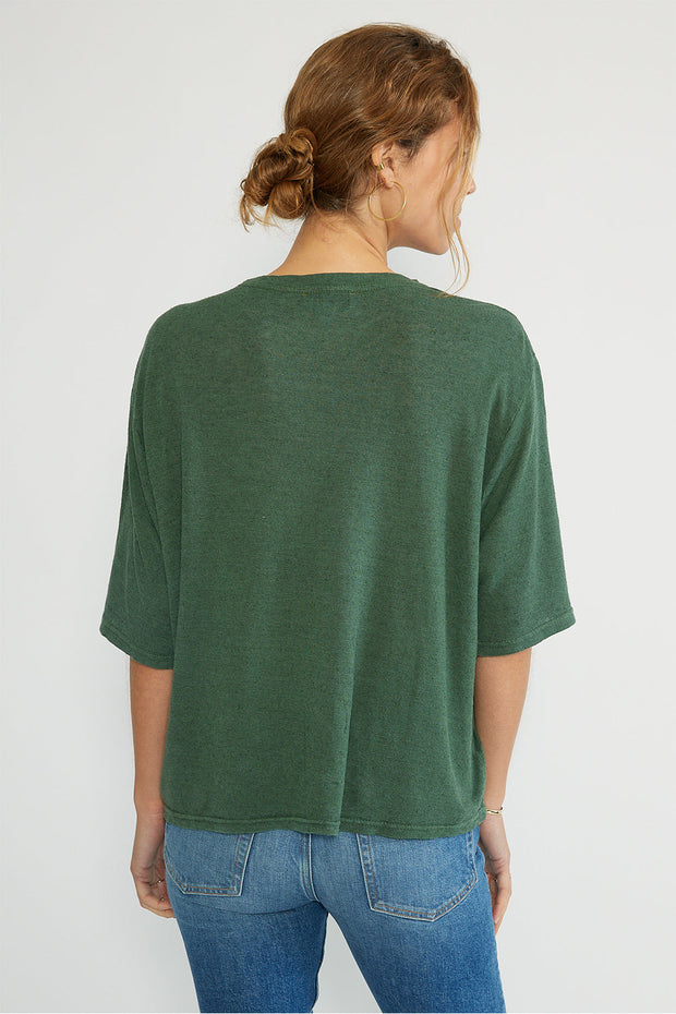 Sylvie Knit Top - Forest