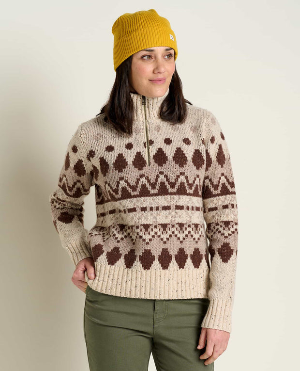 Women's Wilde Quarter Zip Sweater