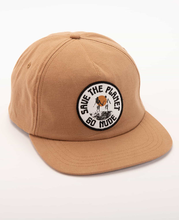 Save The Planet Go Nude Hat