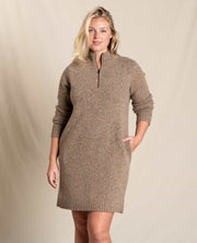 Wilde Quarter Zip Sweater Dress