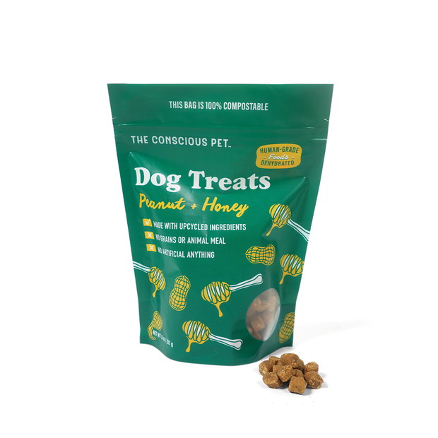 Peanut Butter & Honey Dog Treats Bundle - Includes 2 packs