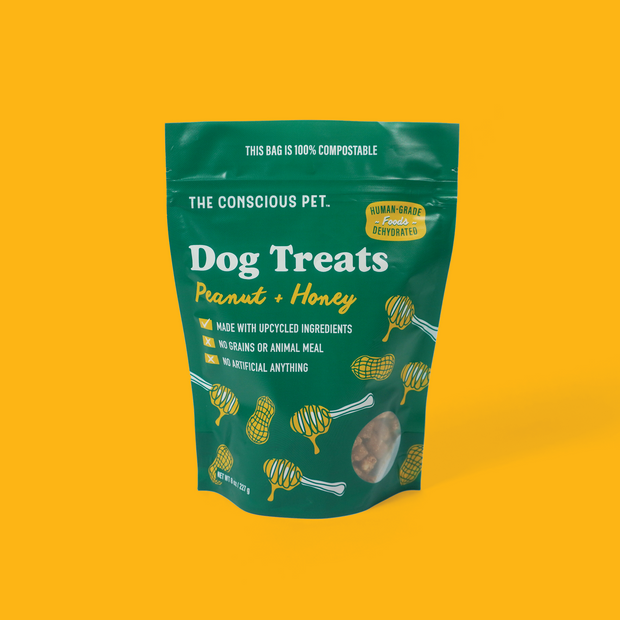 Peanut Butter & Honey Dog Treats Bundle - Includes 2 packs