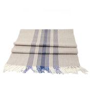 Wheat with Blue Stripes Table Runner