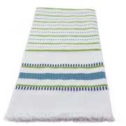 Peacock Seaside Stripe Towel