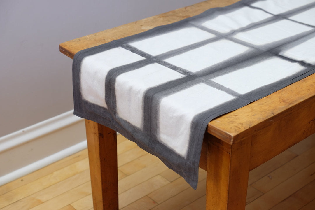 Rectangle Pattern Dyed Shibori Napkins