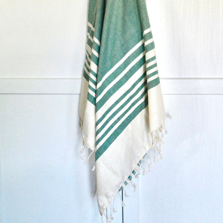 Green Bath Towel