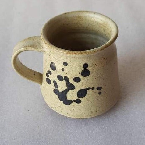Freckled Small White Mug