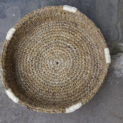 Radha Large Round Basket Tray